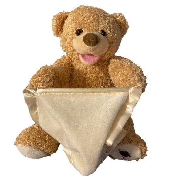 GUND Peek-A-Boo 12” Baby Teddy Bear Animated Plush Stuffed Animal Tested Works - Picture 2 of 7